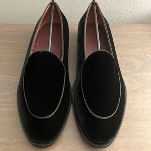 Suitsupply Black Velvet Tuxedo Slippers